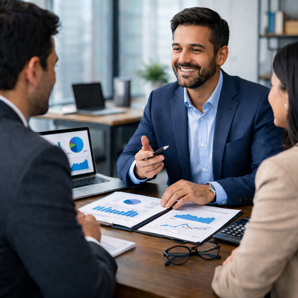 Financial Success Illustration 